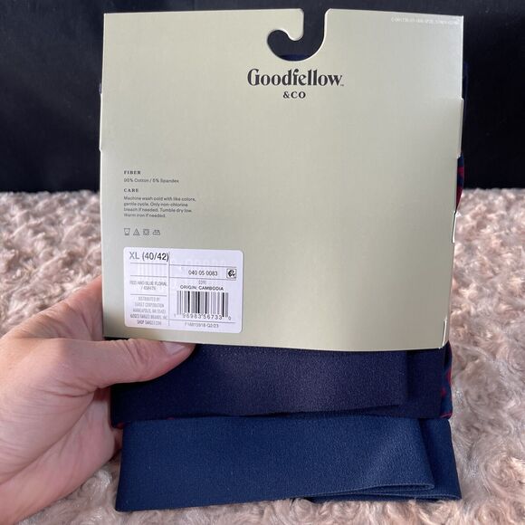 Goodfellow Men’s Boxer Briefs Tag Free Comfort Fit XL 2 PR New - Picture 3 of 4
